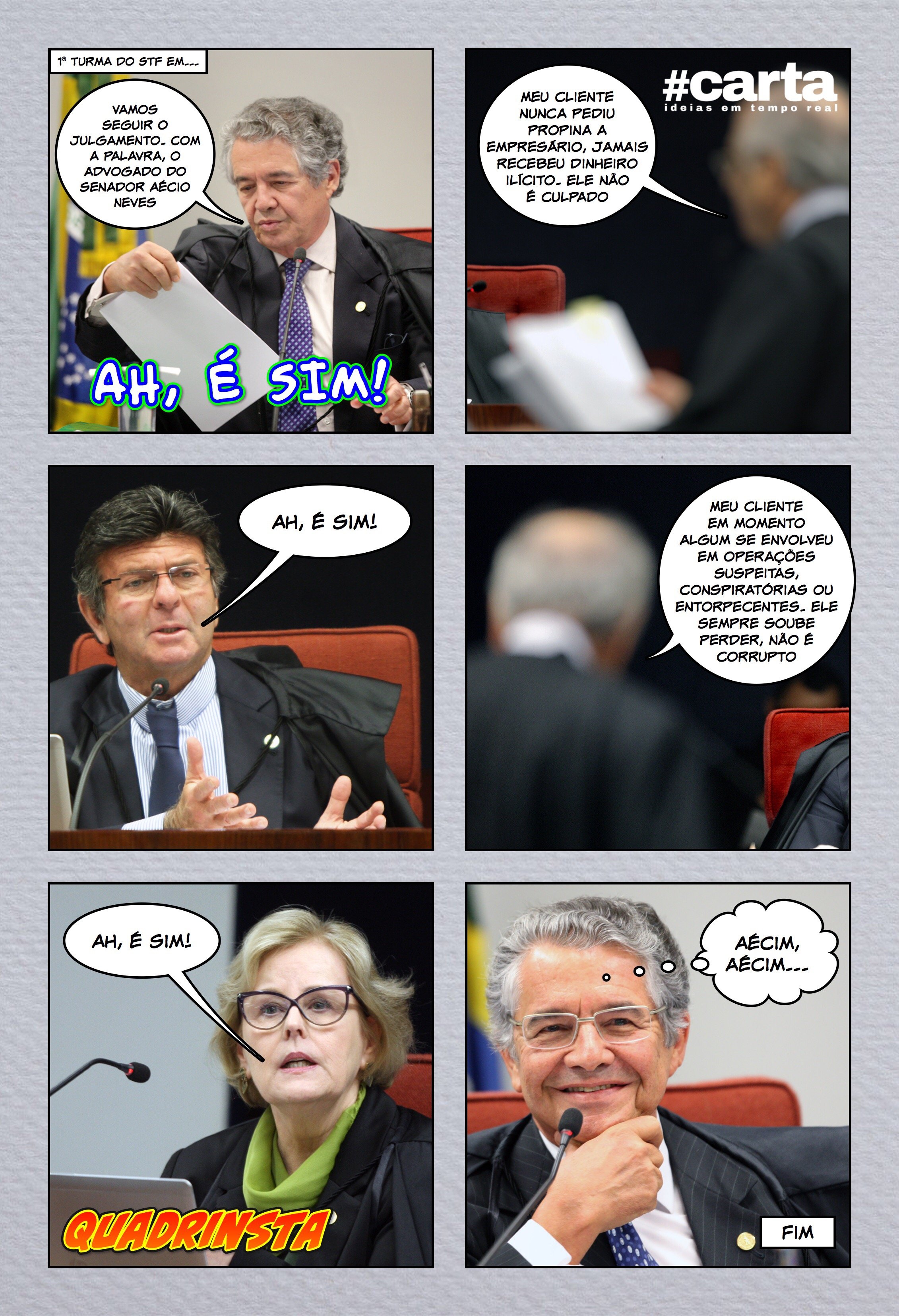 Semana em Quadrinsta – Ah, é sim!