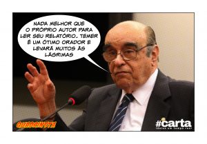 Quadrinsta - Relator quer que próprio autor Temer leia voto na CCJ
