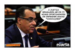Quadrinsta - Voto 171 para Temer é de deputado preso. Não, não é piada