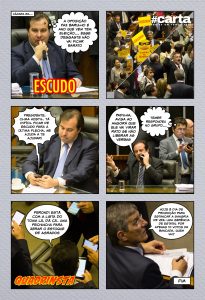 Semana em Quadrinsta - Escudo