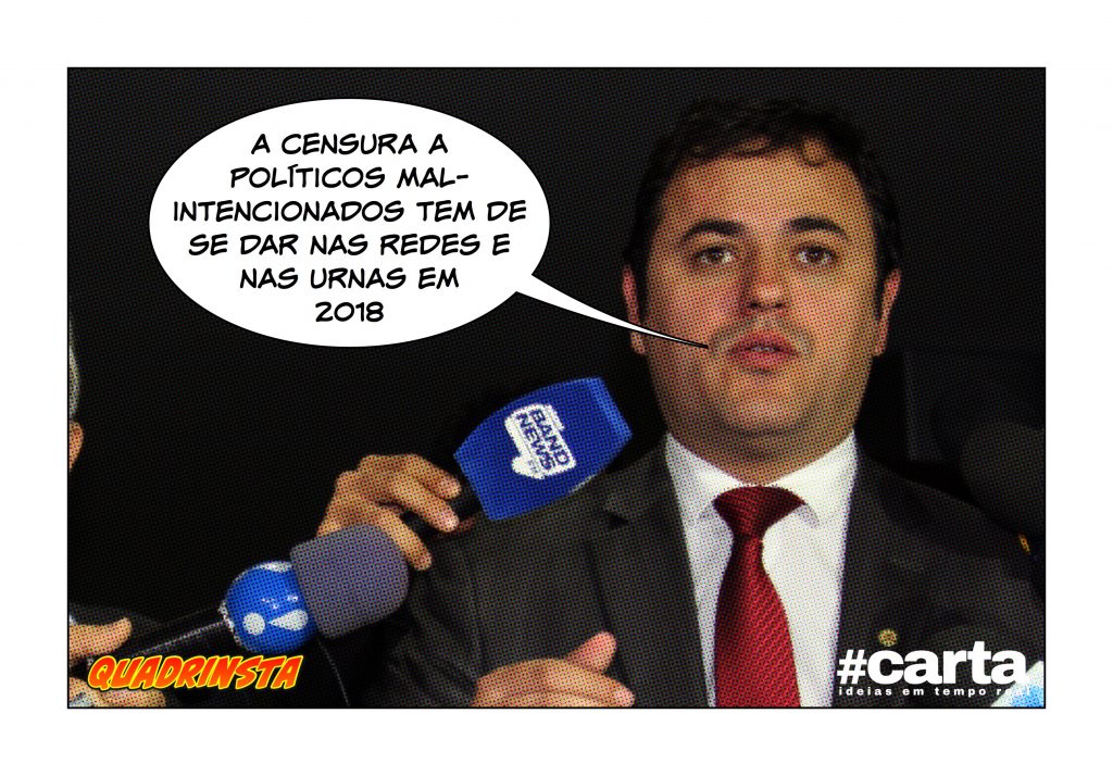 Quadrinsta – Pesquisa: Internet censura políticos malandros há tempos