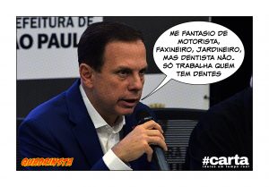 Quadrinsta - João Doria conserva preconceito em bom estado