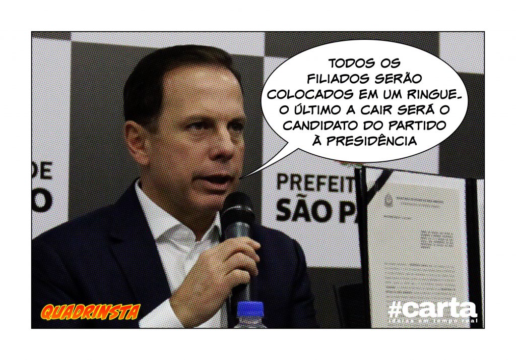 Quadrinsta – PSDB encomenda ringue para próxima convenção partidária
