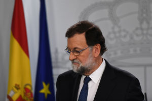 Governo espanhol anuncia intervenção na Catalunha