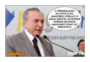 Quadrinsta - Carta de Temer a deputados foi escrita há 10 mil anos