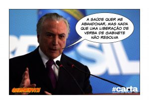 Quadrinsta - Saúde entra para lista de rejeição a Michel Temer