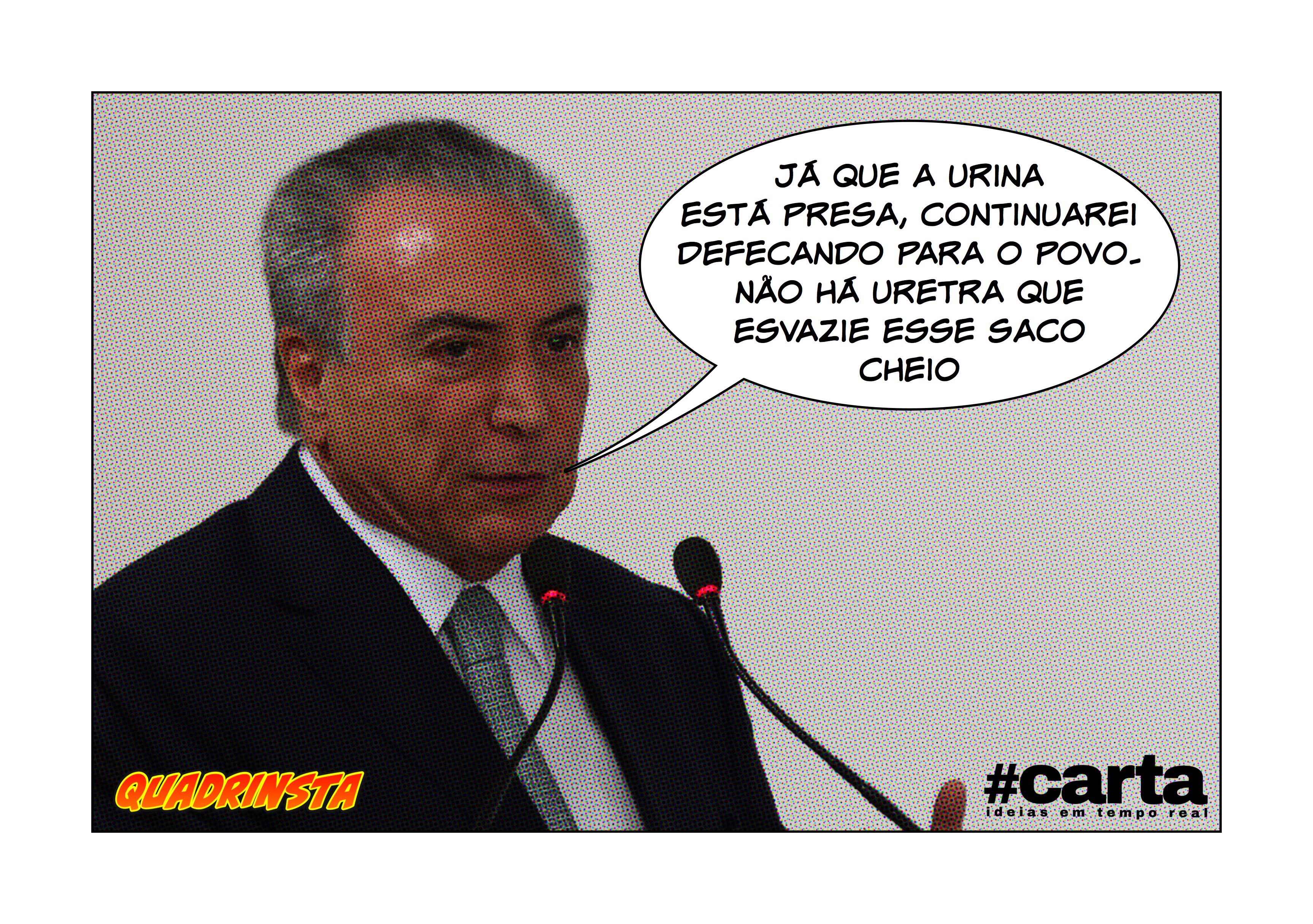 Quadrinsta – “Saco cheio do povo não é uretra”, avisa especialista