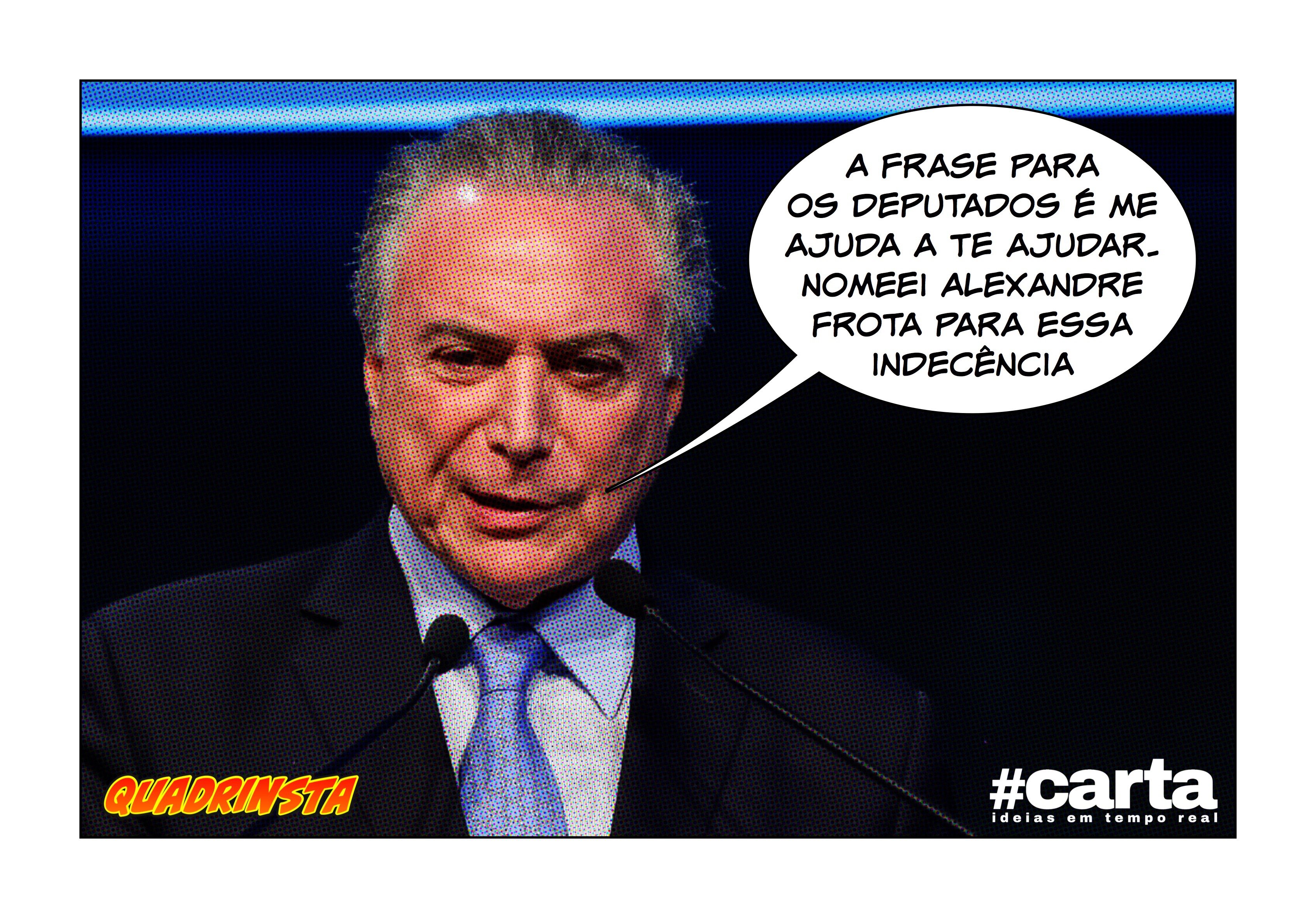 Quadrinsta – Governo Temer recebe classificação etária para maiores