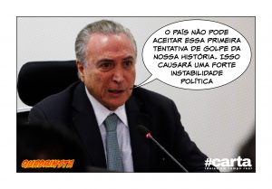 Quadrinsta - BR tem recorde de risada coletiva após Temer alegar golpe