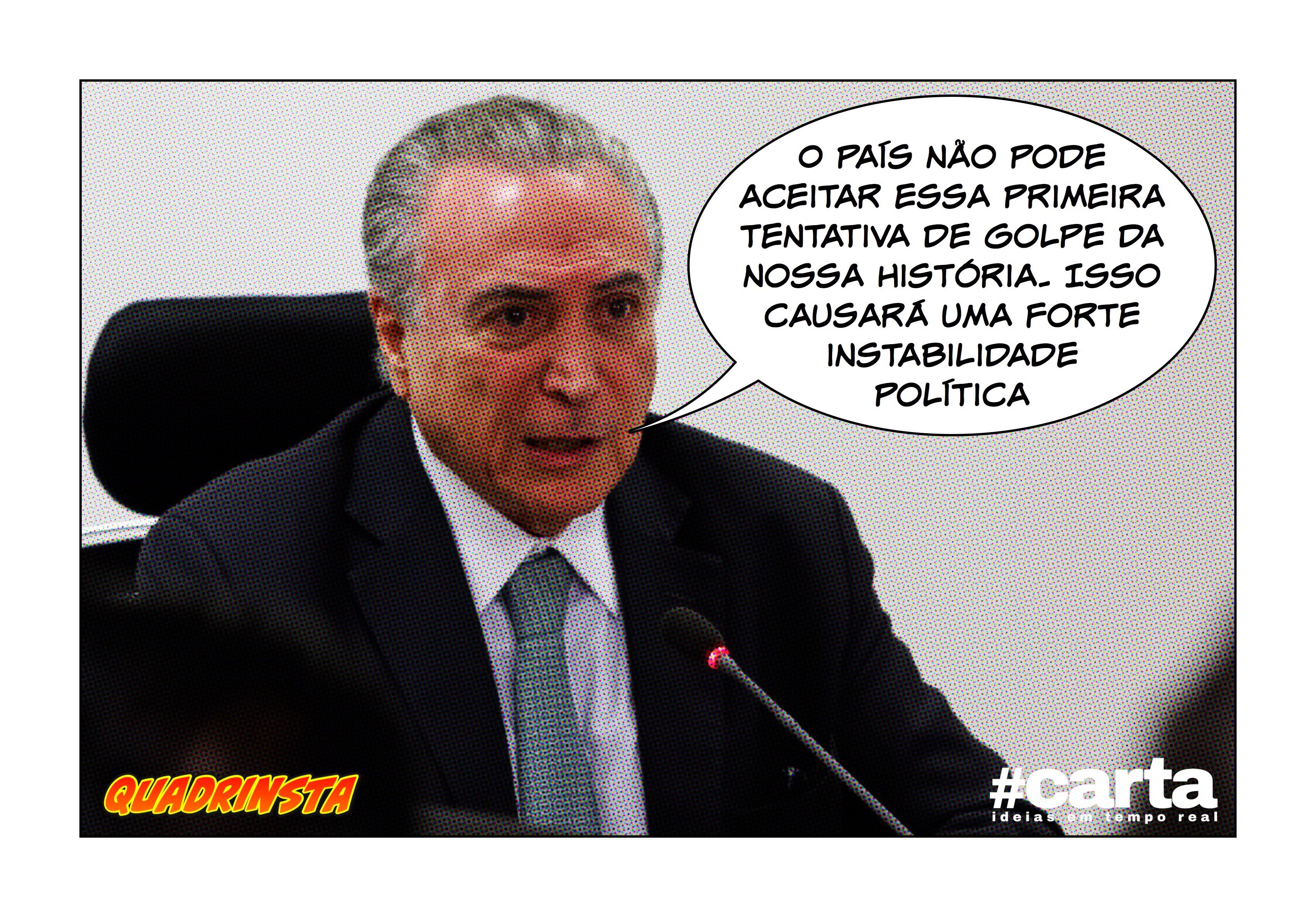 Quadrinsta – BR tem recorde de risada coletiva após Temer alegar golpe