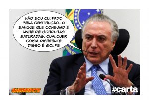 Quadrinsta - Artéria de Temer nega acusação de obstrução: “É gordura”