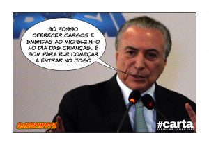 Quadrinsta - Michelzinho ganha cargos e emendas no dia das crianças