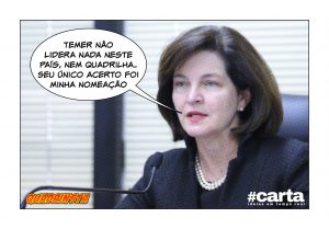Quadrinsta - Temer lidera quadrilha que roubou coração de Raquel Dodge