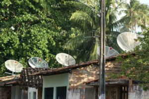 Uma fotografia na parede