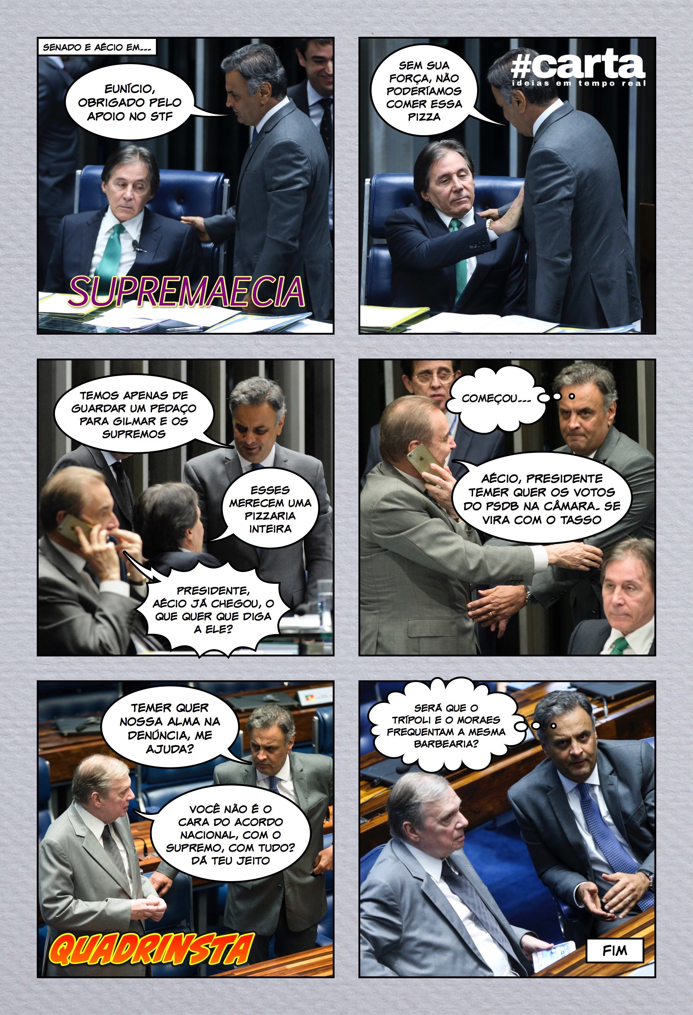 Semana em Quadrinsta – Supremaecia