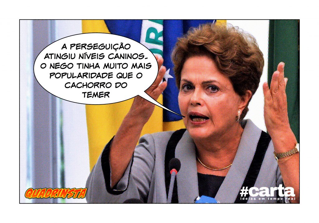 Quadrinsta – Perícia em canil de Dilma encontra Temer em bolo fecal