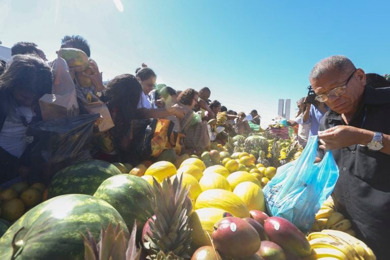 Distribuição de frutas em Brasília: há locais no Brasil que são 