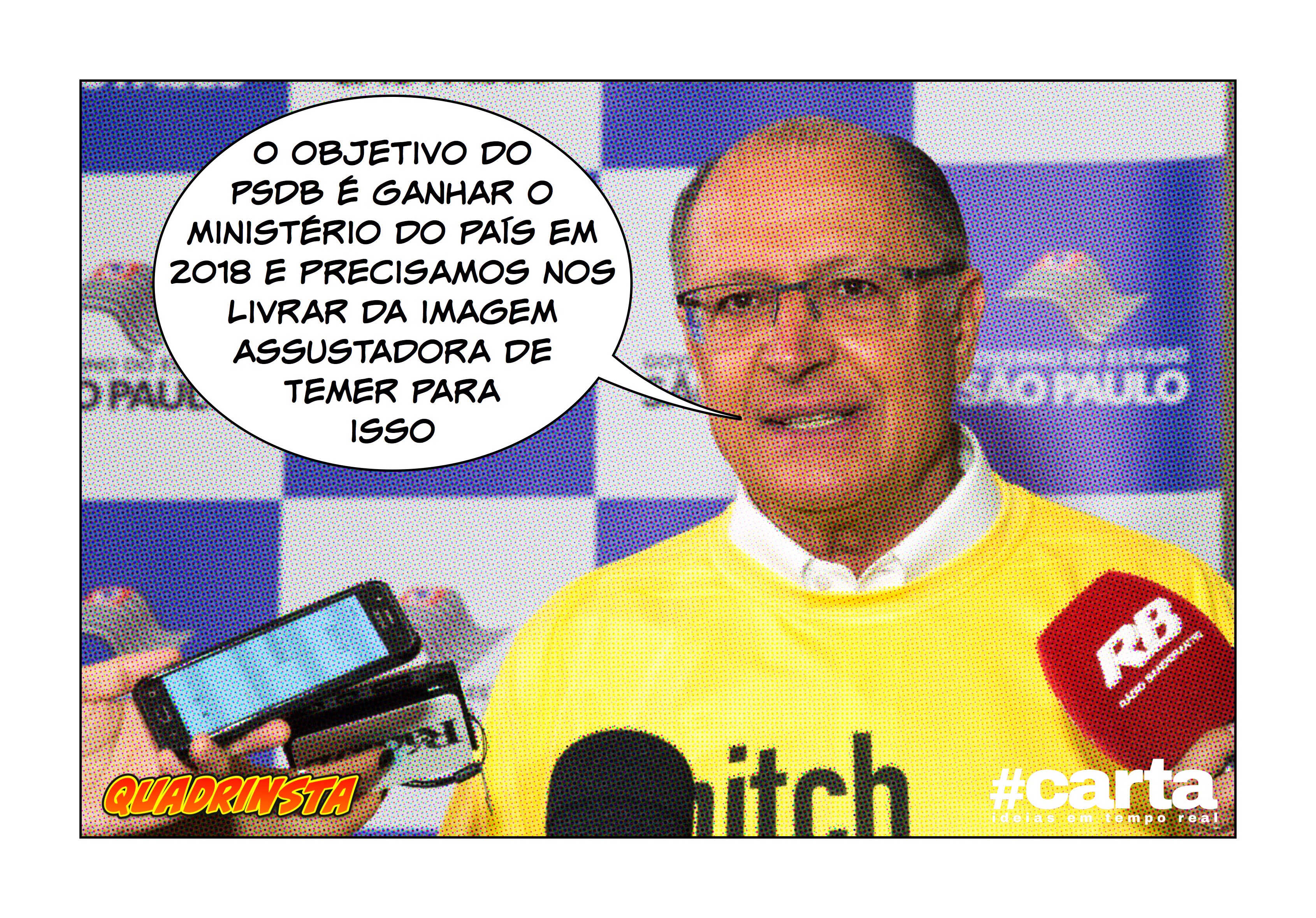 Quadrinsta – PSDB deixa pasta das Cidades mirando a do País em 2018
