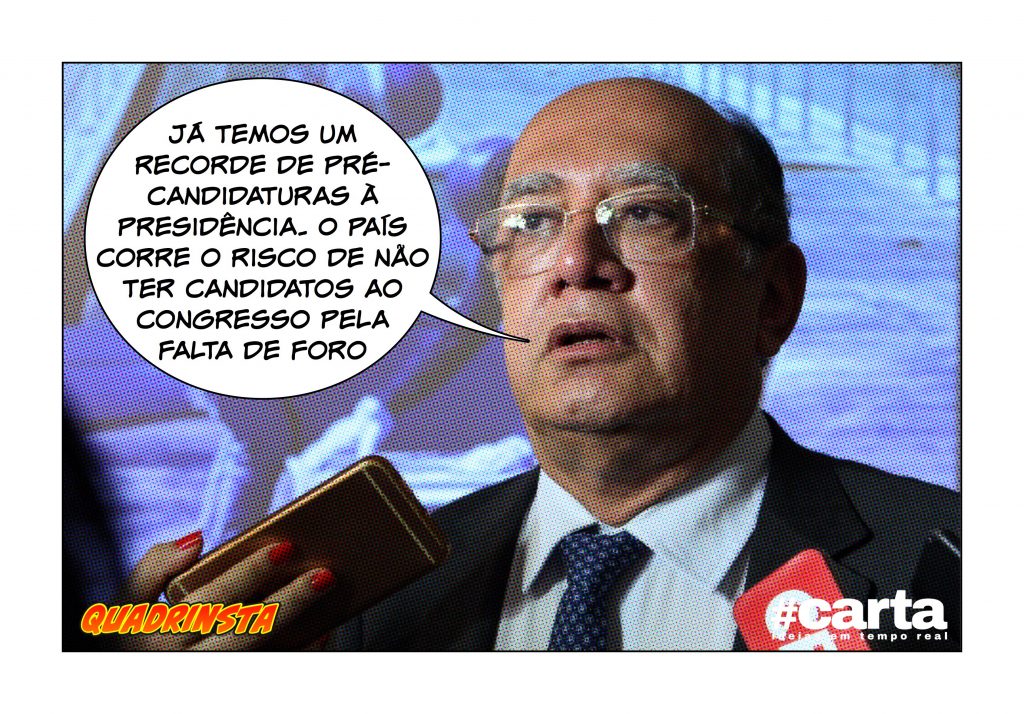 Candidato a presidente terá cinco dígitos em 2018 por foro restrito