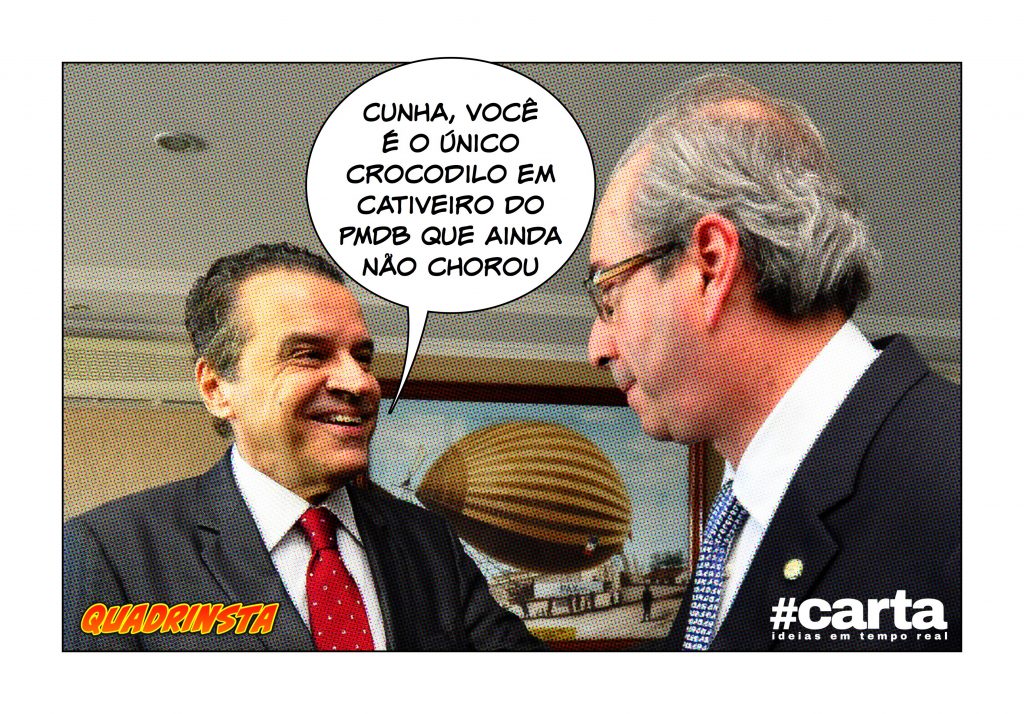 Quadrinsta – Após presidentes sem voto, PMDB emplaca choro sem lágrima