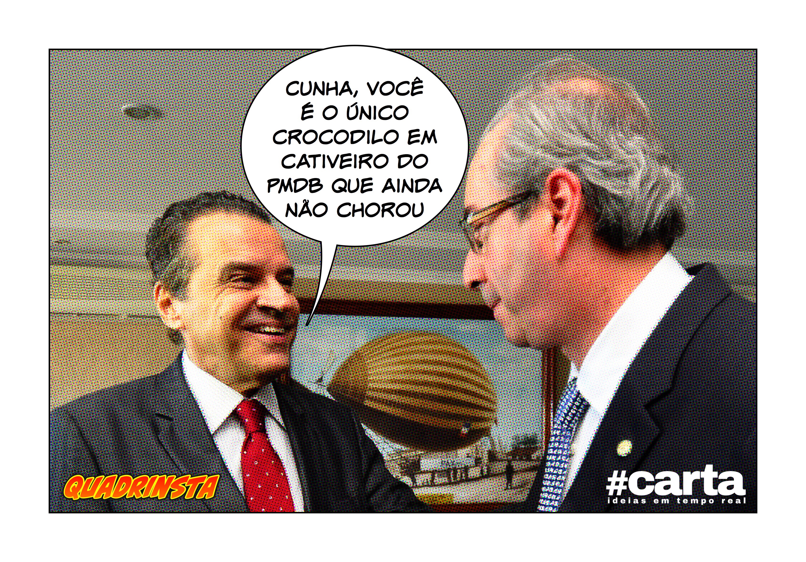 Quadrinsta – Após presidentes sem voto, PMDB emplaca choro sem lágrima