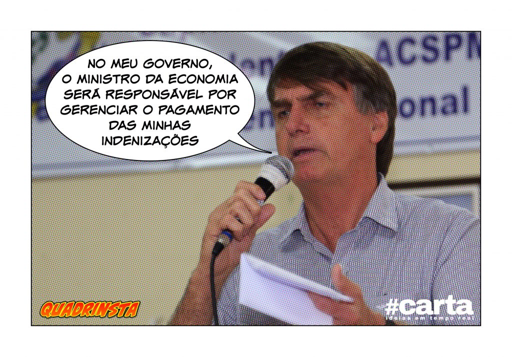 Quadrinsta – Ministro da Economia de Bolsonaro vai pagar indenizações