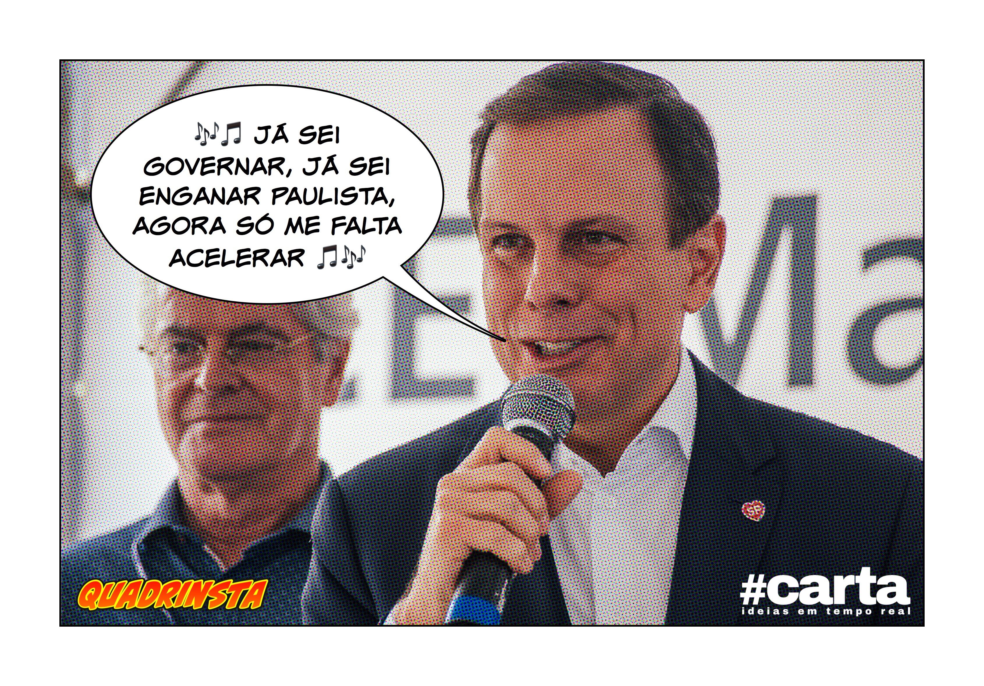 Doria nega pagar direitos autorais e lança banda “Traí Paulistas”