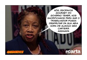 Quadrinista - Governo lança “Escravo Gourmet” para motivar trabalhador