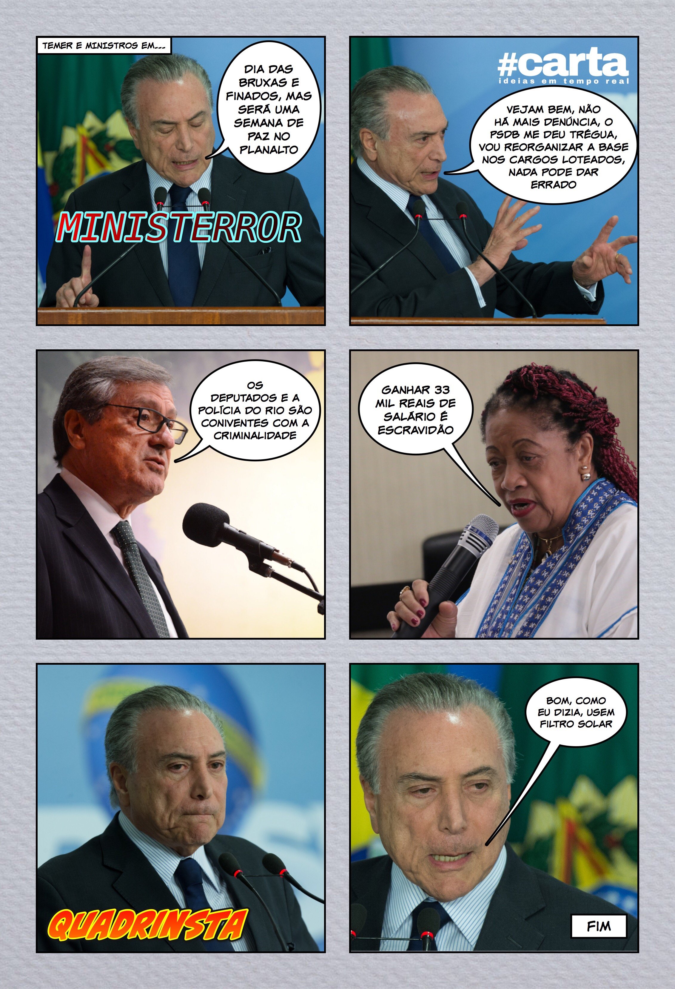 Semana em Quadrinsta – Ministerror