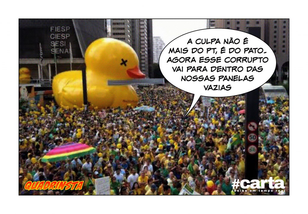 Paneleiros adaptam slogan após corrupção na Fiesp: “A culpa é do PaTo”