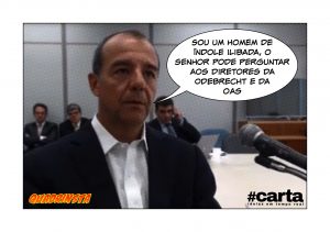 Quadrinsta - Cabral exalta índole a juiz e concorre a prêmio de humor