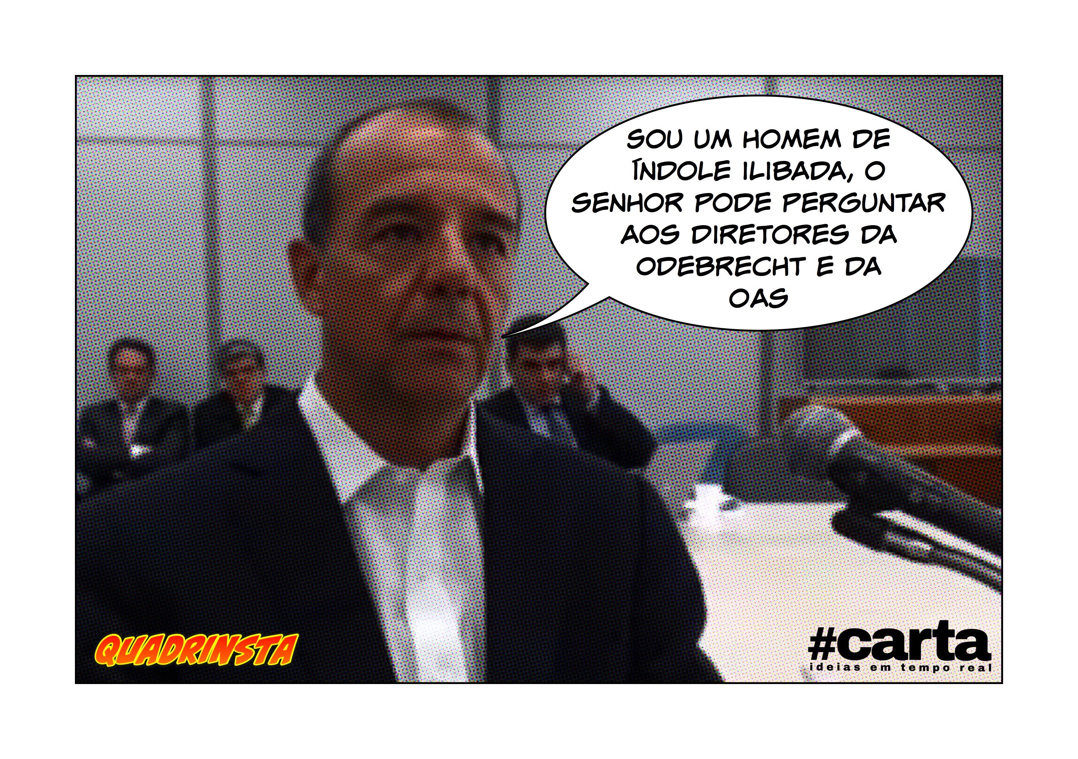 Quadrinsta – Cabral exalta índole a juiz e concorre a prêmio de humor