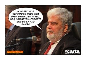 Alerj estuda gradear gabinetes de deputados para resolver impasse