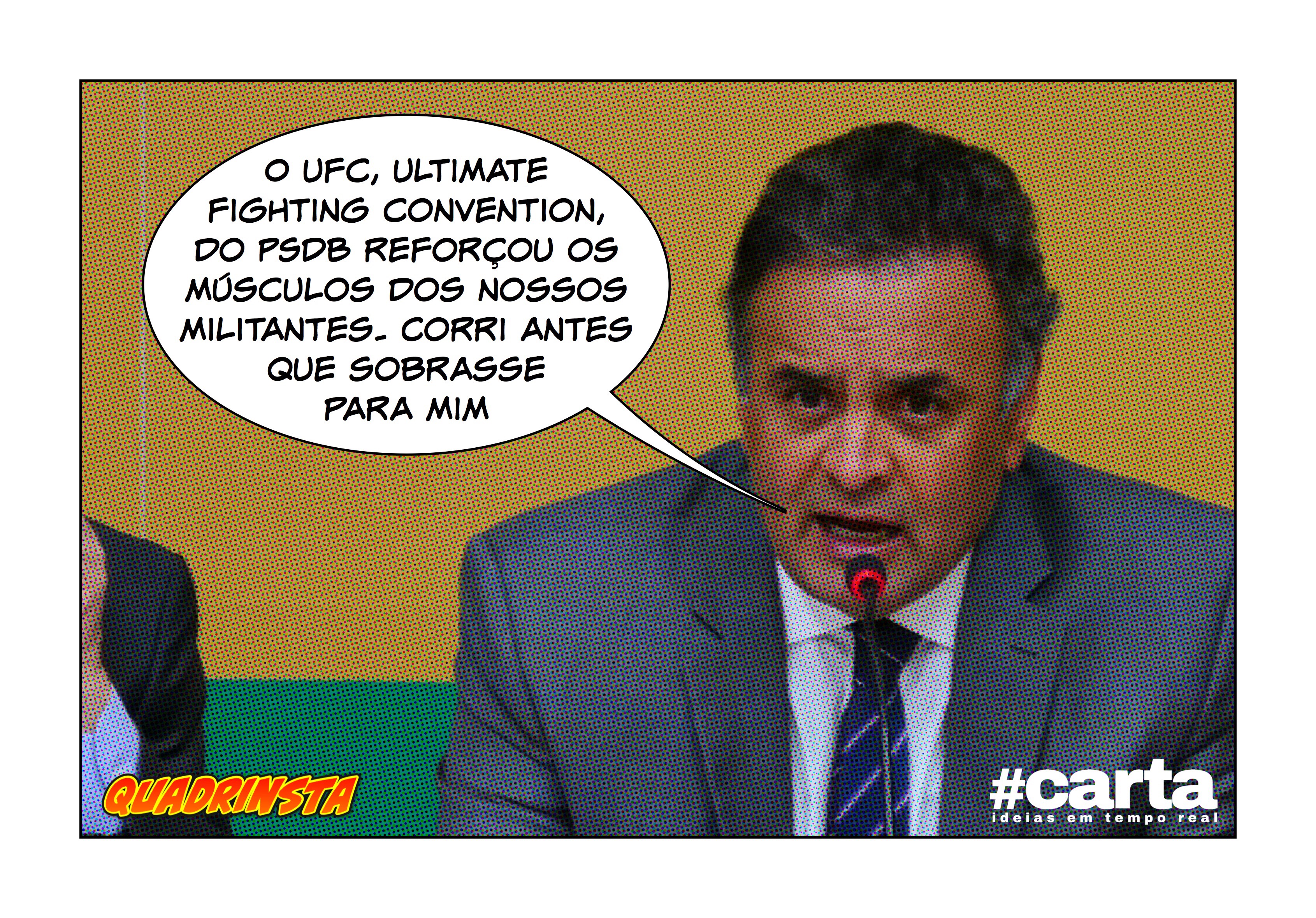 Convenção do PSDB tem treinamento de novo golpe. De UFC