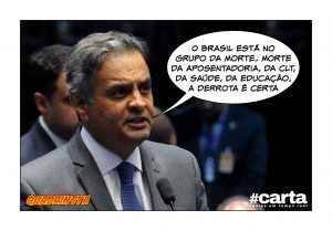 Brasil cai no “grupo da morte” com Temer, Aécio e Doria