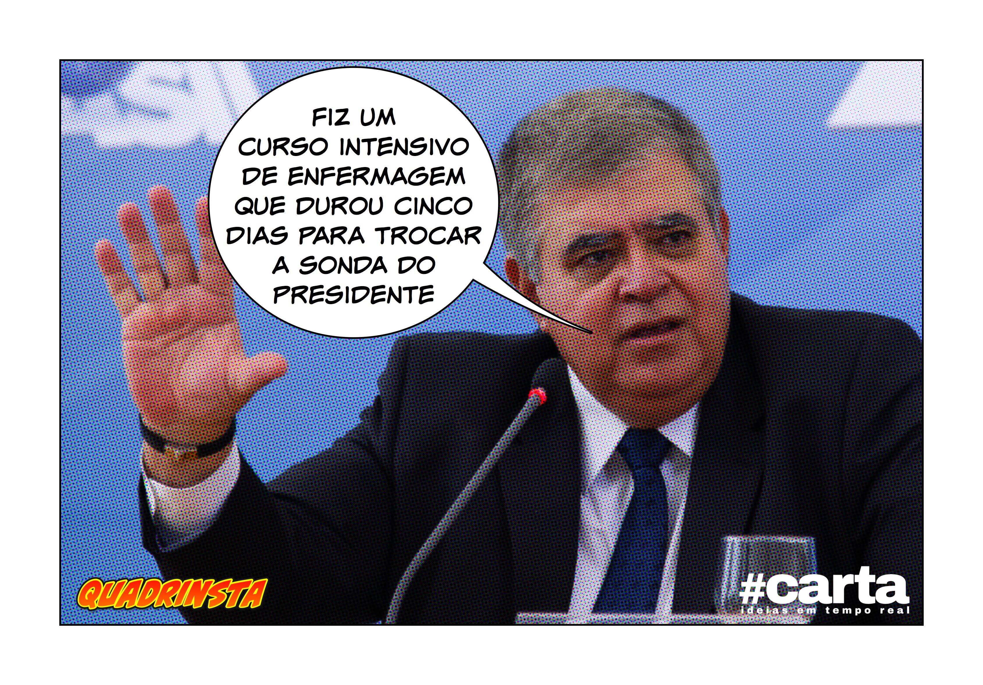 Ministro Marun assume troca de sonda urológica de Michel Temer