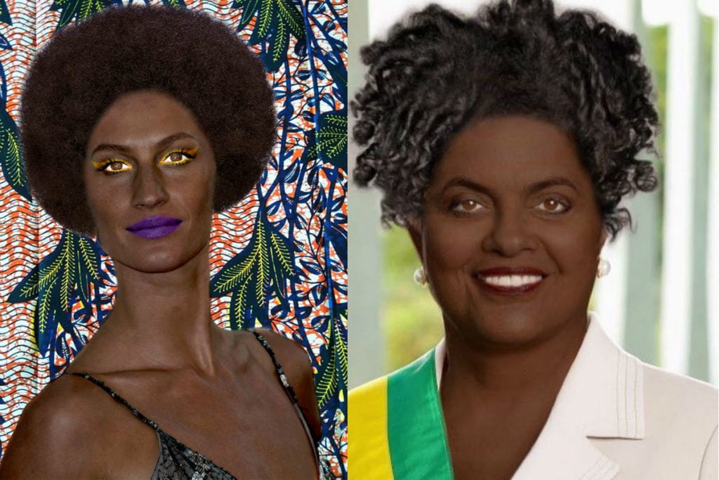 Mostra de ex-consulesa francesa é acusada de racismo e de praticar “blackface”