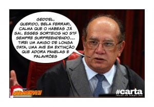 Amigo oculto Quadrinsta - Gilmar Mendes