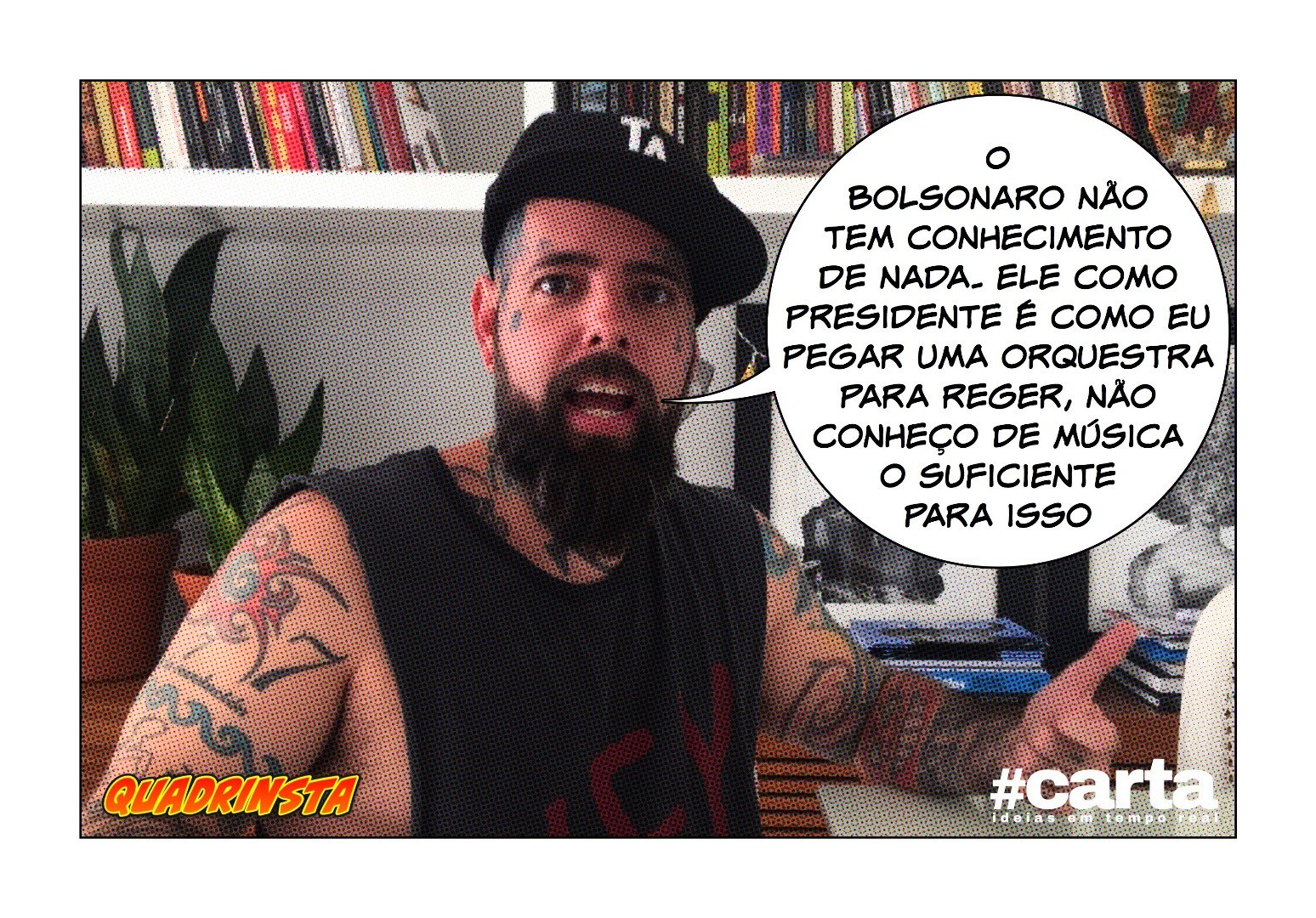 Tico Santa Cruz: “Lula seria mais eficiente se não fosse candidato”