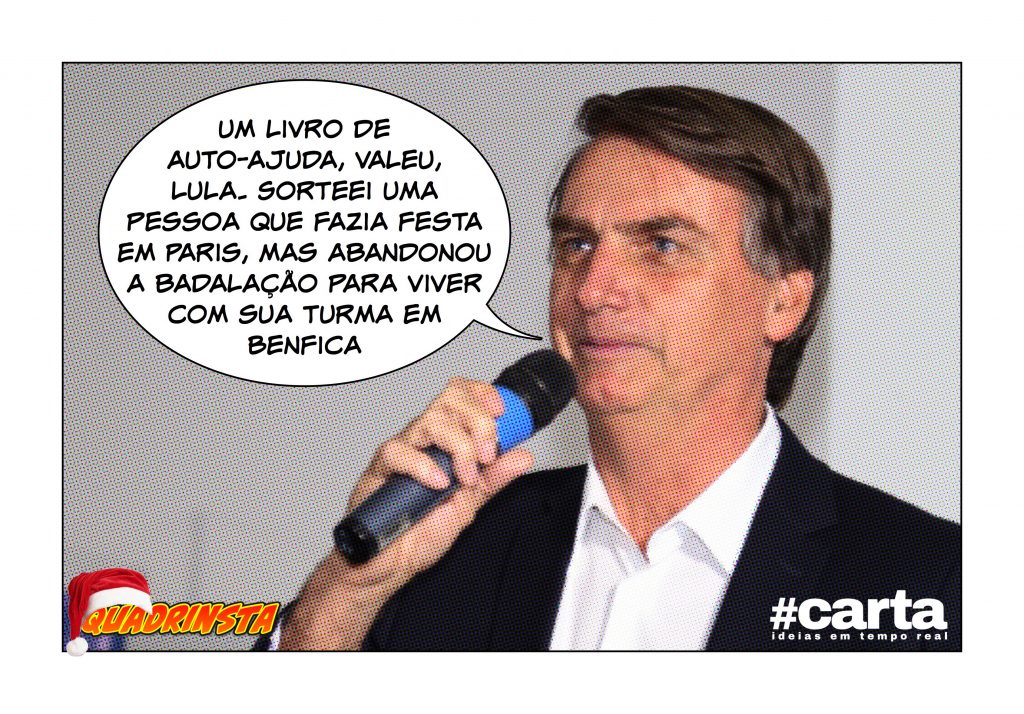 Amigo oculto Quadrinsta – Jair Bolsonaro