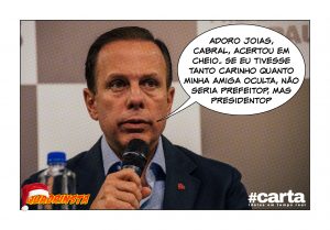 Amigo oculto Quadrinsta - João Doria