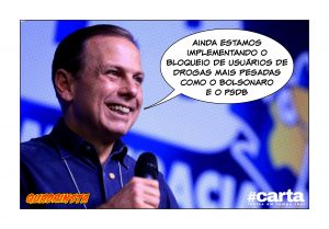 Aplicativo de Doria tem bloqueio automático de usuários. De crack
