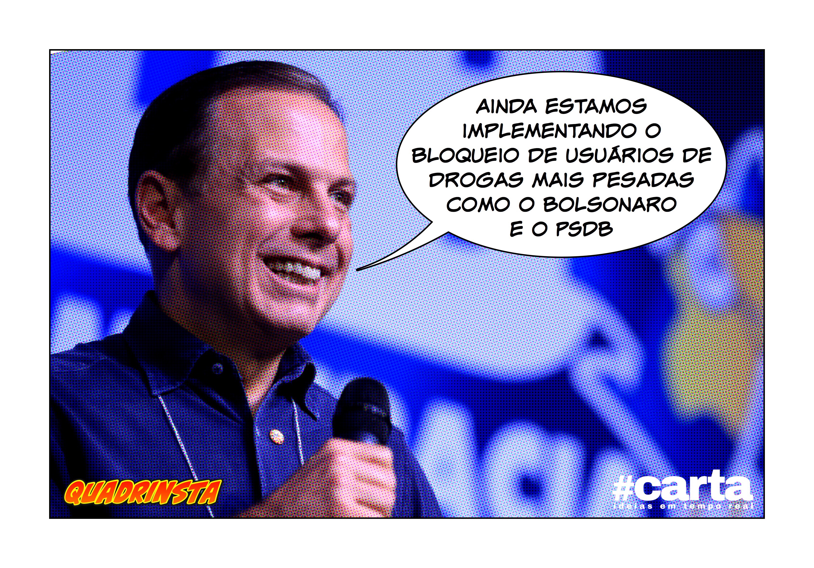 Aplicativo de Doria tem bloqueio automático de usuários. De crack