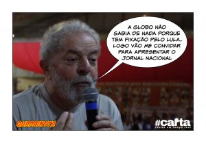 Globo alega desconhecer corrupção porque só se preocupa com Lula