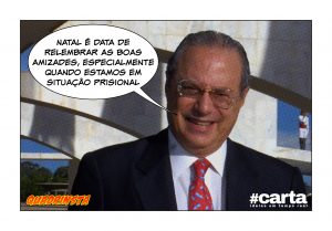 Cartão de Natal de Maluf a Gilmar Mendes chega antecipado por sedex