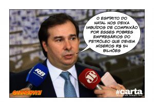Espírito natalino faz Câmara perdoar dívida de R$ 54 bi de petroleiras