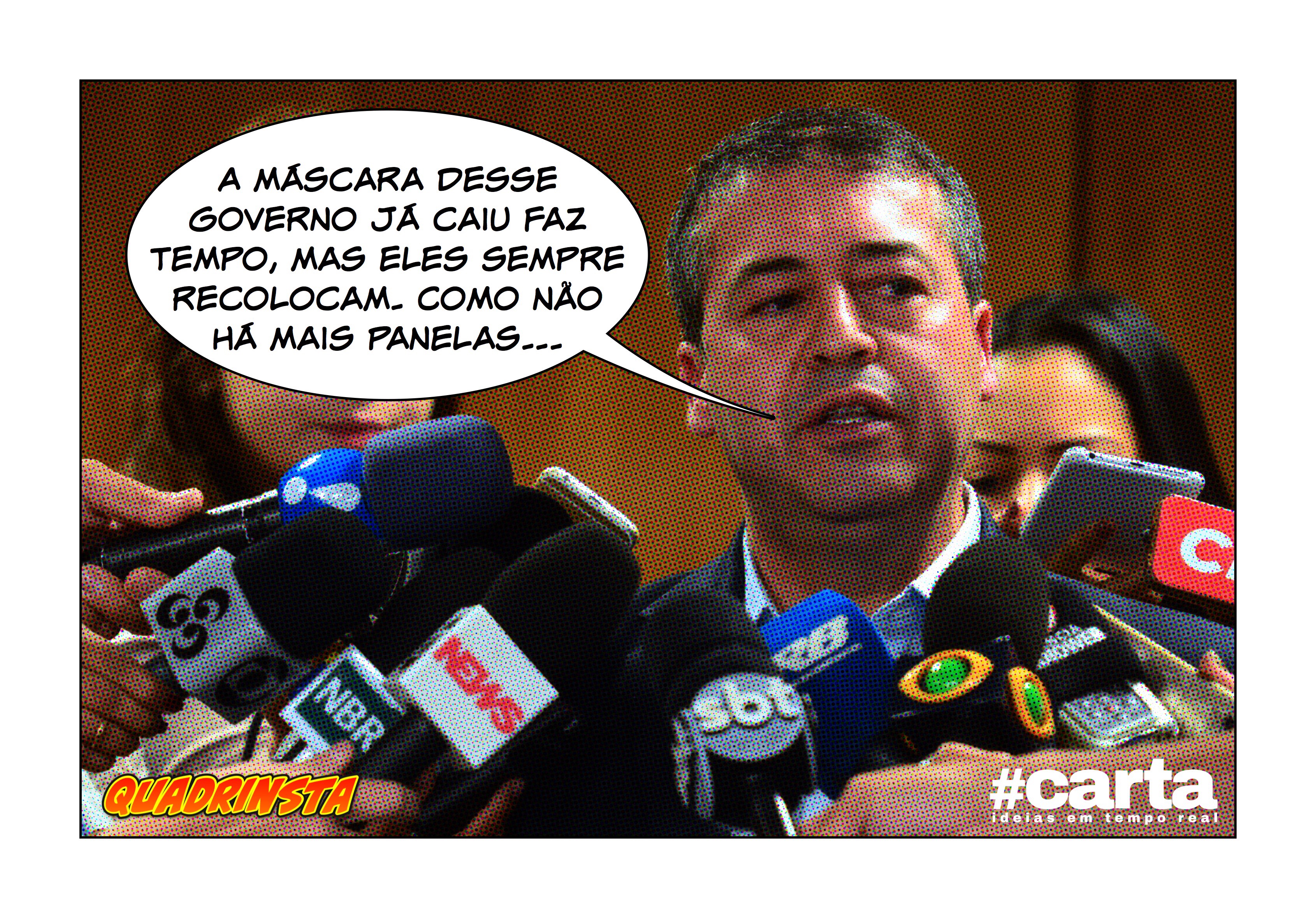 Emprego cai, Ministro do Trabalho também, mas máscara continua lá
