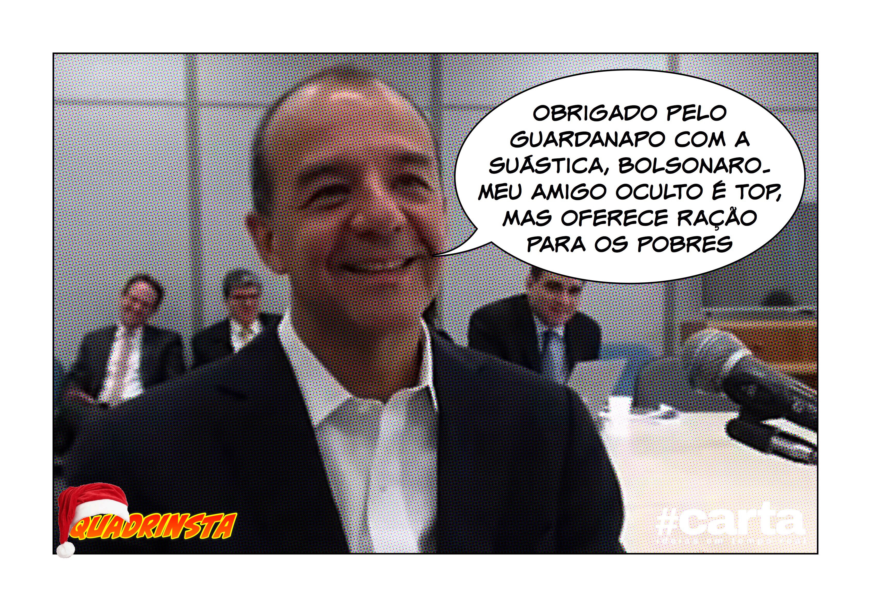 Amigo oculto Quadrinsta – Sérgio Cabral