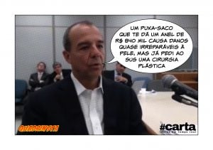 Cabral pede cirurgia plástica íntima após anel de 840 mil de puxa-saco