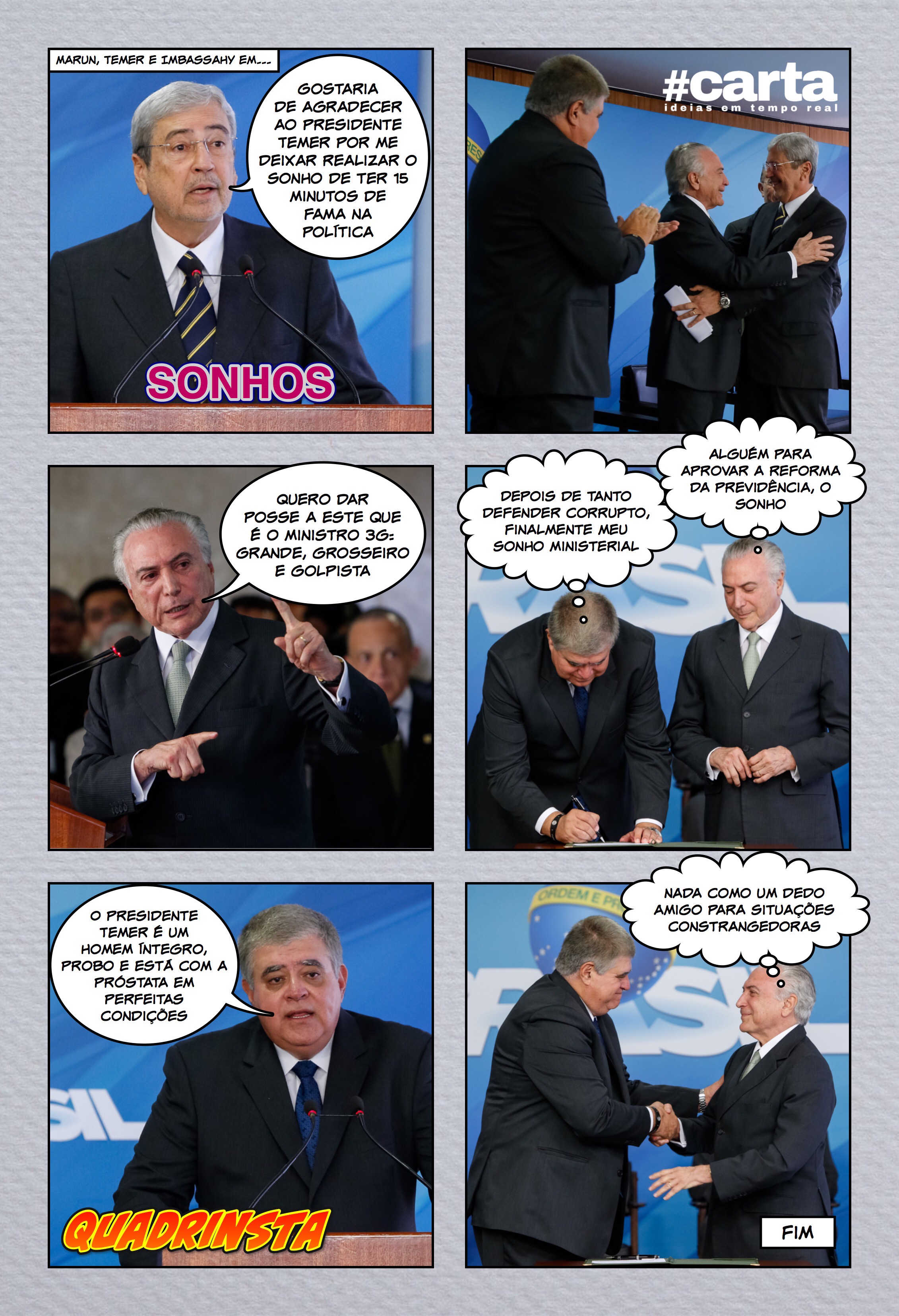Semana em Quadrinsta – Sonhos